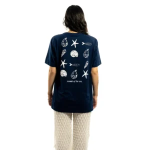 Camiseta Sea Life Azul Marinho by Dotti