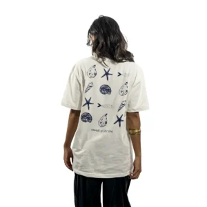 Camiseta Sea Life Off White by Dotti